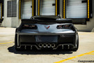 Carbonado 2013-2019 Corvette C7 Z51 ROX Style Rear Diffuser