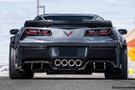 Carbonado 2013-2019 Corvette C7 Z51 ROX Style Rear Diffuser