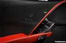 Carbonado 2013-2019 Corvette C7 Z06 Grandsport Dry Carbon Fiber interior Door Panel Cover Trim