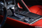 Carbonado 2013-2019 Corvette C7 Z06 Grandsport Dry Carbon Fiber Automatic Manual Control Gear Shift Panel Cover Trim