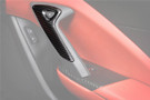 Carbonado 2013-2019 Corvette C7 Z06 Grandsport Dry Carbon Fiber Interior Door Handle molding Cover Trims