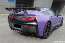 Carbonado 2013-2019 Corvette C7 Z51 RK Style Rear Lip
