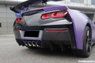 Carbonado 2013-2019 Corvette C7 Z51 RK Style Rear Lip