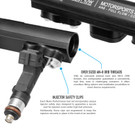Nuke Performance Volkswagen 5cyl 2.5L 07K fuel rail 120-09-103