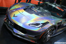 Carbonado 2013-2019 Corvette C7 Z51 Z06 Grandsport Carbon Fiber Front Lip with Caps