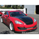 APR Performance Carbon Fiber Hyundai Genesis Coupe Side Rocker Extensions/ Side Skirt 2009-2012 fs-603408