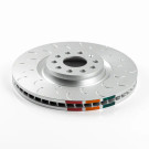 034 Motorsport 1-Piece Front Brake Rotor Upgrade Kit For VW MK7 Golf R / GTI W/PP /8V Audi A3/S3 - 034-301-1021