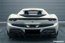 Carbonado 2022-UP Ferrari 296 GTB And GTS OE Style Carbon Fiber Rear Diffuser