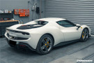 Carbonado 2022-UP Ferrari 296 GTB And GTS OE Style Carbon Fiber Rear Diffuser