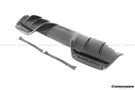 Carbonado 2022-UP Ferrari 296 GTB And GTS OE Style Carbon Fiber Rear Bumper With Diffuser