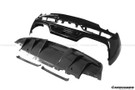 Carbonado 2022-UP Ferrari 296 GTB And GTS OE Style Carbon Fiber Rear Bumper With Diffuser
