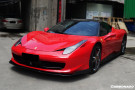 Carbonado 2010-2015 Ferrari 458 Coupe Spider AV Style Carbon Fiber Front Lip