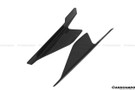 Carbonado 2010-2015 Ferrari 458 Coupe Spider Speciale Style Carbon Fiber Side Skirts Canards