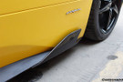 Carbonado 2010-2015 Ferrari 458 Coupe Spider Speciale Style Carbon Fiber Side Skirts Canards