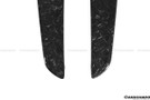 Carbonado 2010-2015 Ferrari 458 Coupe Spider OE Style Carbon Fiber Front Bumper Canards