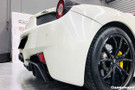 Carbonado 2010-2015 Ferrari 458 Coupe Spider OE Style Carbon Fiber Brake Lights Covers