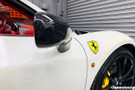 Carbonado 2010-2015 Ferrari 458 OE Style DRY Carbon Fiber Mirror Replacement | Coupe, Spider, Speciale