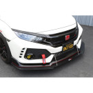 APR Performance Honda FK8 Civic Type R with OEM Lip Carbon Fiber Front Wind Splitter 2017-2021 CW-917022