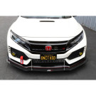 APR Performance Honda FK8 Civic Type R with OEM Lip Carbon Fiber Front Wind Splitter 2017-2021 CW-917022