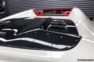 Carbonado 2010-2015 Ferrari 458 Spider Style Double Carbon Fiber Engien Hood Trunk