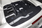 Carbonado 2010-2015 Ferrari 458 Spider Style Double Carbon Fiber Engien Hood Trunk