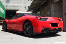 Carbonado 2010-2015 Ferrari 458 Coupe Spider AV Style Carbon Fiber Rear Lip Diffuser