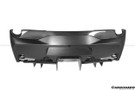 Carbonado 2010-2015 Ferrari 458 Coupe Spider Speciale Style Carbon Fiber Rear Bumper With Diffuser