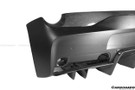 Carbonado 2010-2015 Ferrari 458 Coupe Spider Speciale Style Carbon Fiber Rear Bumper With Diffuser
