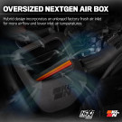 K&N 20-26 GM Heavy Duty 6.6L Diesel NextGen Dry Flow Cold Air Intake - knn50-3119D
