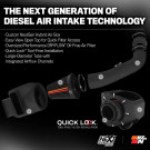 K&N 17-19 GM Heavy Duty 6.6L Diesel NextGen Dry Flow Cold Air Intake - knn50-3101D