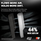 K&N 17-19 GM Heavy Duty 6.6L Diesel NextGen Dry Flow Cold Air Intake - knn50-3101D