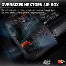 K&N 17-19 GM Heavy Duty 6.6L Diesel NextGen Dry Flow Cold Air Intake - knn50-3101D