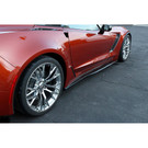 APR Performance Chevrolet Corvette C7 Carbon Fiber Side Rocker Extensions/ Side Skirt FS-207008