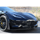 APR Performance Chevrolet Corvette C7 Z06 Carbon Fiber Front Bumper Canards and Spats
