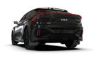 Rally Armor 25-26 Kia EV6 Base Light/GT/GT-Line Black Mud Flap - White Logo - ralMF151-UR-BLK-WH