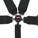 RaceQuip CAMLOCK 5PT 3IN SFI16.1 HARNESS BLK - Black - 3 in. Lap and Shoulder - 2 in. Sub 741001RQP