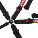 RaceQuip CAMLOCK 5PT 3IN SFI16.1 HARNESS BLK - Black - 3 in. Lap and Shoulder - 2 in. Sub 741001RQP