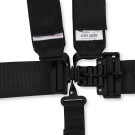 RaceQuip LNL 5PT 3IN SFI16.1 HARNESS BLK - Black - 3 in. Lap and Shoulder - 2 in. Sub 711001RQP