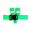 RaceQuip LNL 5PT 3IN SFI16.1 HARNESS GREEN - Green - 3 in. Lap and Shoulder - 2 in. Sub 711071RQP