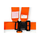 RaceQuip LNL 5PT 3IN SFI16.1 HARNESS ORANGE - Orange - 3 in. Lap and Shoulder - 2 in. Sub 711041RQP
