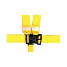 RaceQuip LNL 5PT 3IN SFI16.1 HARNESS YELLOW - Yellow - 3 in. Lap and Shoulder - 2 in. Sub 711031RQP