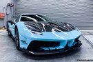 Carbonado 2015-2019 Ferrari 488 GTB Spider MA Style Carbon Fiber Front Bumper