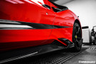 Carbonado 2015-2019 Ferrari 488 GTB Spider MSY Style Carbon Fiber Side Air Intake Flaps