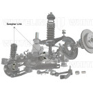 Whiteline 12+ Subaru BRZ / 12+ Scion FR-S / 12+ Toyota 86 Rear Adj X H/D Sway Bar - Link Assembly - whlKLC182