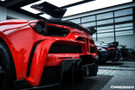 Carbonado 2015-2019 Ferrari 488 GTB & Spider MSY Style Part Carbon Fiber Rear Bumper