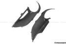 Carbonado 2015-2020 Ferrari 488 GTB Spider OE Style Dry Carbon Fiber Rear Light Satellite Covers