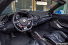 Carbonado 2015-2020 Ferrari 488 GTB Spider Dry Carbon Fiber Bridge Support Windows Switches Panel