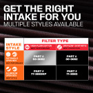 K&N Cold Air Intake - High-flow, Roto-mold Tube - CHEVROLET/GMC 1500 V8-5.3/6.2L - knn63-3082