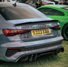 StradaWerks  Dry Carbon Fiber S-Style Rear Diffuser - Audi RS3 8Y
