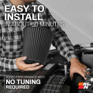 KNN Cold Air Intake - Dryflow, Aluminum Tube - CHEVROLET/GMC 1500 V8-5.3/6.2L - knn71-3082